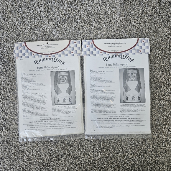 Lot of Vintage Christmas Crafts Raggamuffins Iron On Transfers Snowman Nativity - Picture 5 of 16